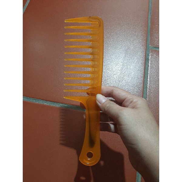 Lược chải tóc răng thưa to