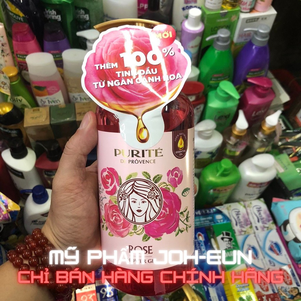 SỮA TẮM PURITE HOA ANH ĐÀO - HOA HỒNG 850ML