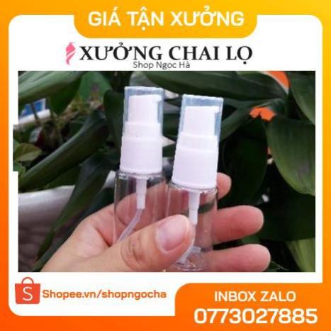 Chai Chiết Mĩ Phẩm ❤ GIÁ TỐT NHẤT ❤ Chai nhựa pet xịt giọt 10ml,20ml,30ml chiết mỹ phẩm , phụ kiện du lịch