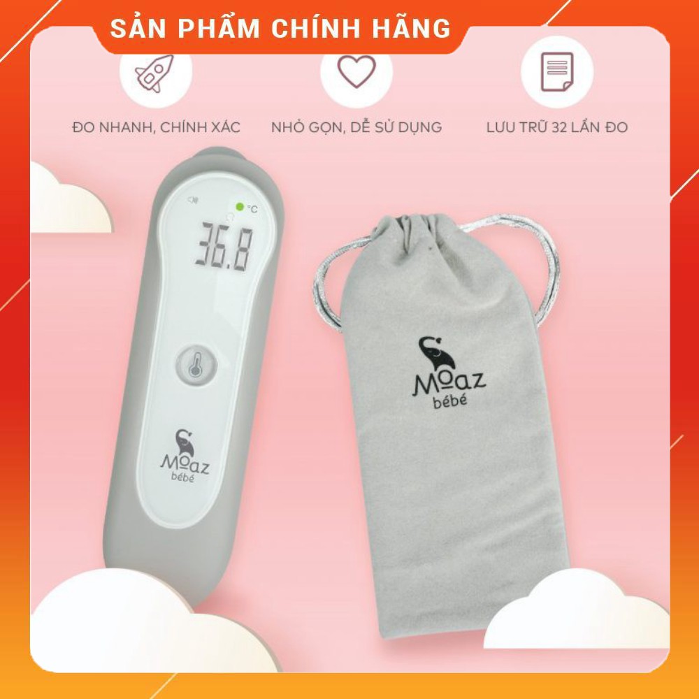 Nhiệt kế hồng ngoại đa năng MoazBeBe - MB024