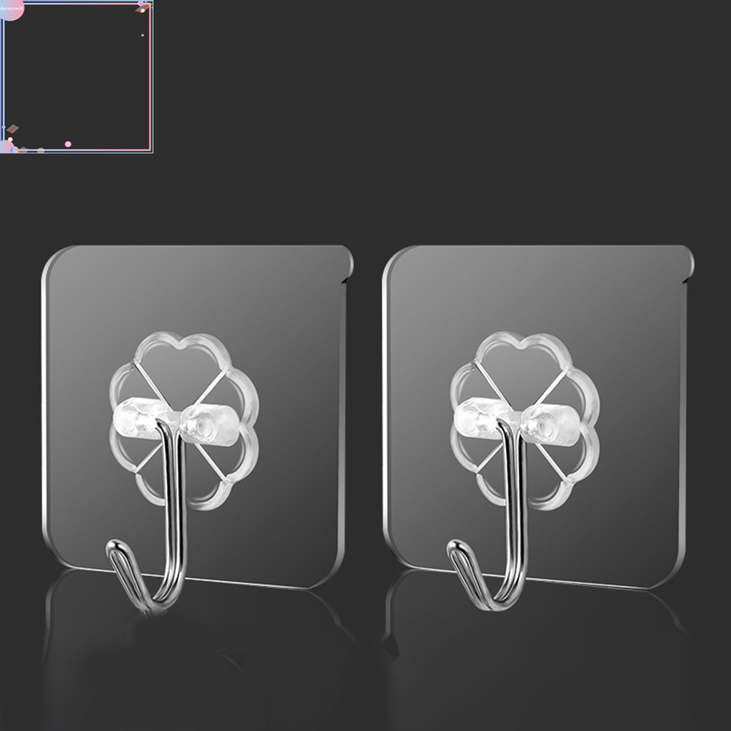 Móc treo đồ dán tường màu sắc đơn giản tiện dụng cho gia đình