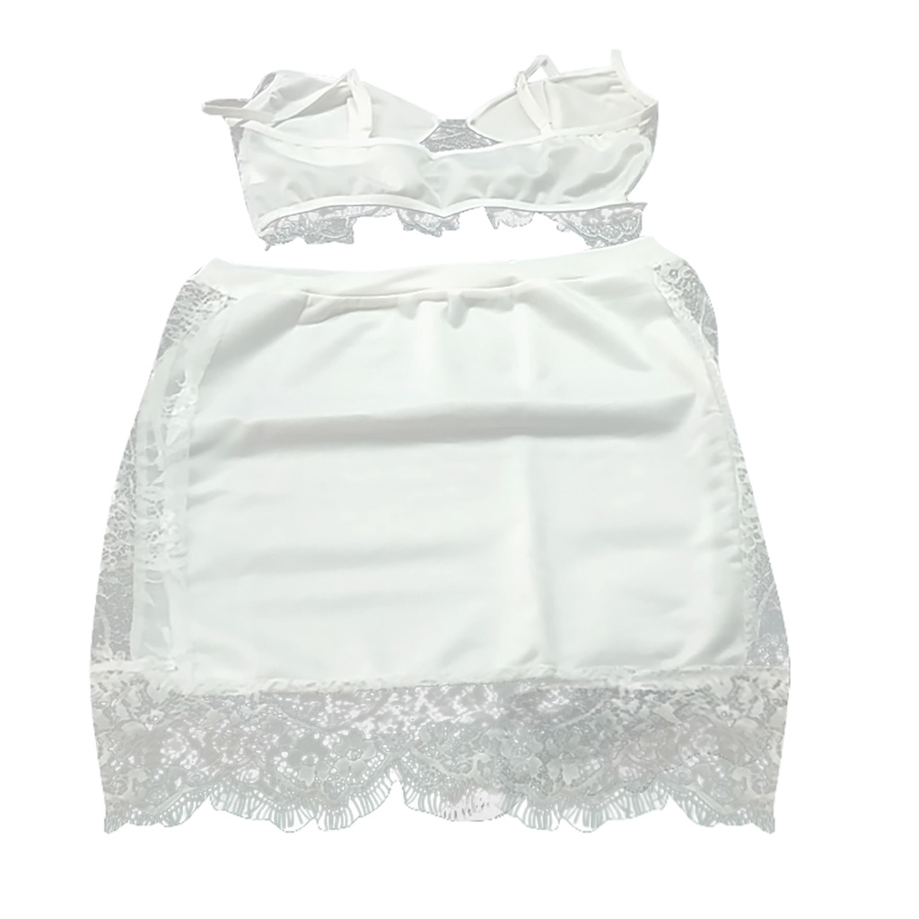 Bộ Đồ Lót Phối Ren Màu Trơn Gợi Cảm Cho Nữ | BigBuy360 - bigbuy360.vn