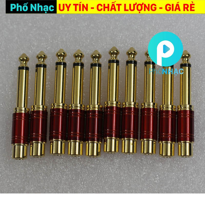 Jack chuyển 6ly ra AV-  6 Ly AV loại cao cấp