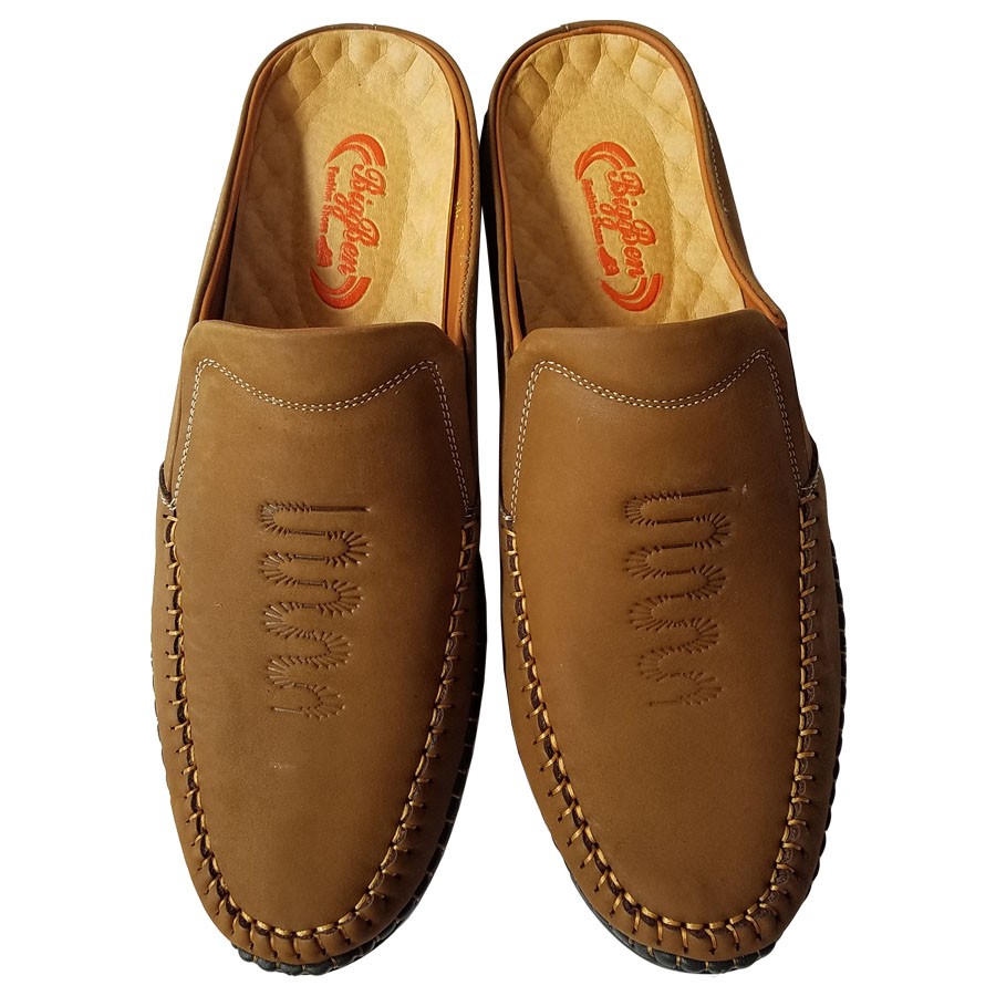 Dép Sabo Bít Đầu Nam Da Bò BIGBEN SB12