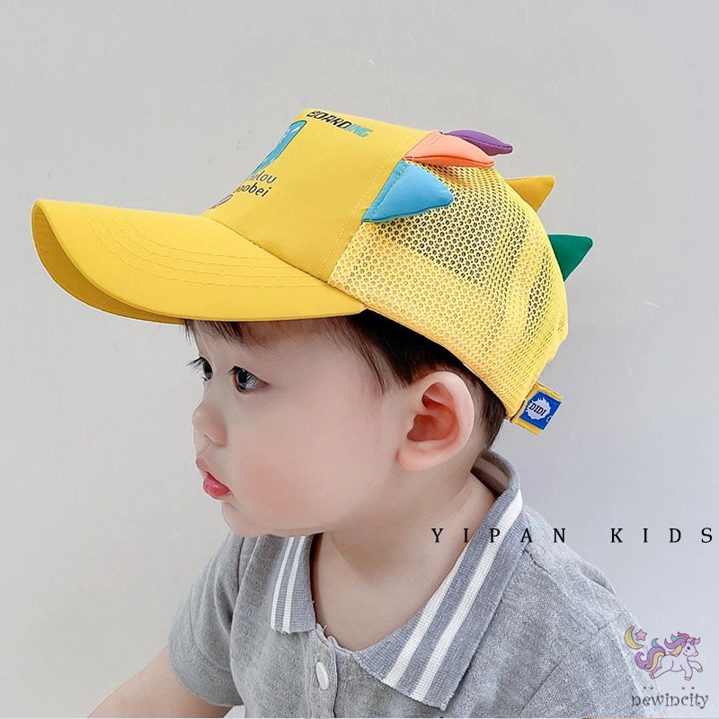 Nón Che Nắng Họa Tiết Khủng Long Hoạt Hình Ba Chiều Phong Cách Hàn Quốc Cho Bé