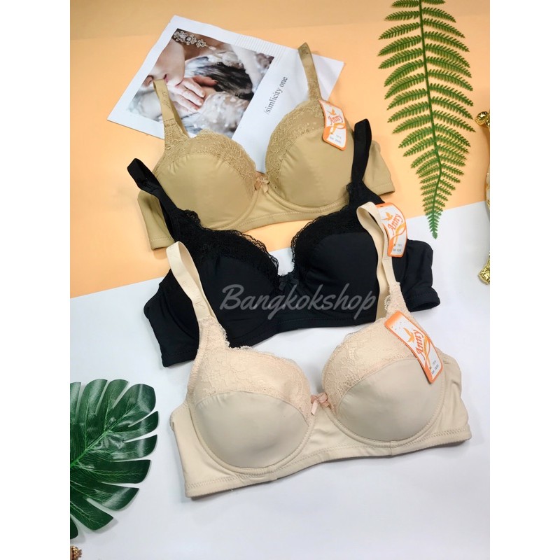 [GIAO GIÁ SỈ ]Áo lót Thái Lan áo ngực Bigsize Thái Lan mút mỏng không đệm có gọng Anny 1915