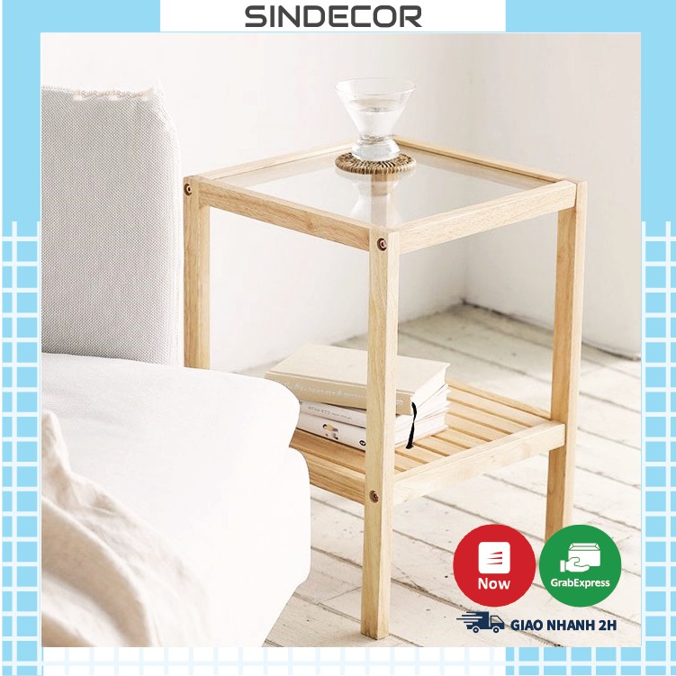 Kệ đầu giường (TẶNG KÈM KÍNH) - Kệ đầu giường Gương 2 Tầng Đa Năng - Sindecor | BigBuy360 - bigbuy360.vn