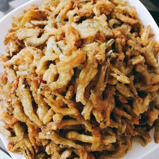 Cá cơm lăn bột chiên giòn 100g