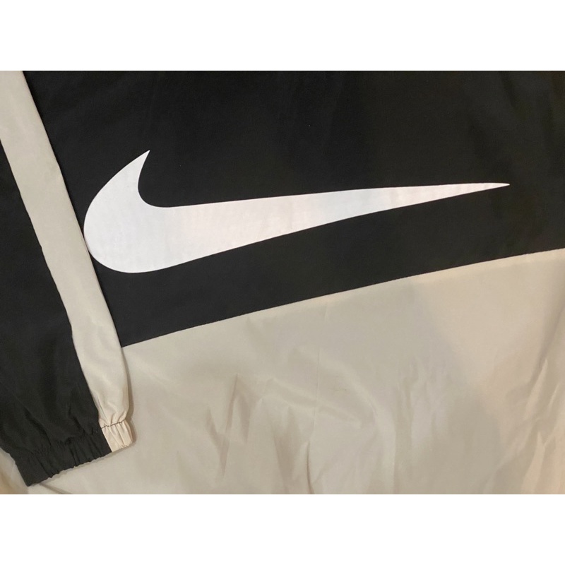 Áo Khoác Jacket Nike Màu Tan Swoosh Vintage Logo Thêu Nam Nữ Vải Dù 2 Lớp Cao Cấp LBsar