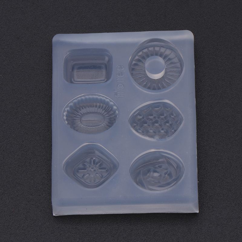 Khuôn Nhựa Làm Mặt Dây Chuyền / Bông Tai Hình Kẹo Mini Diy