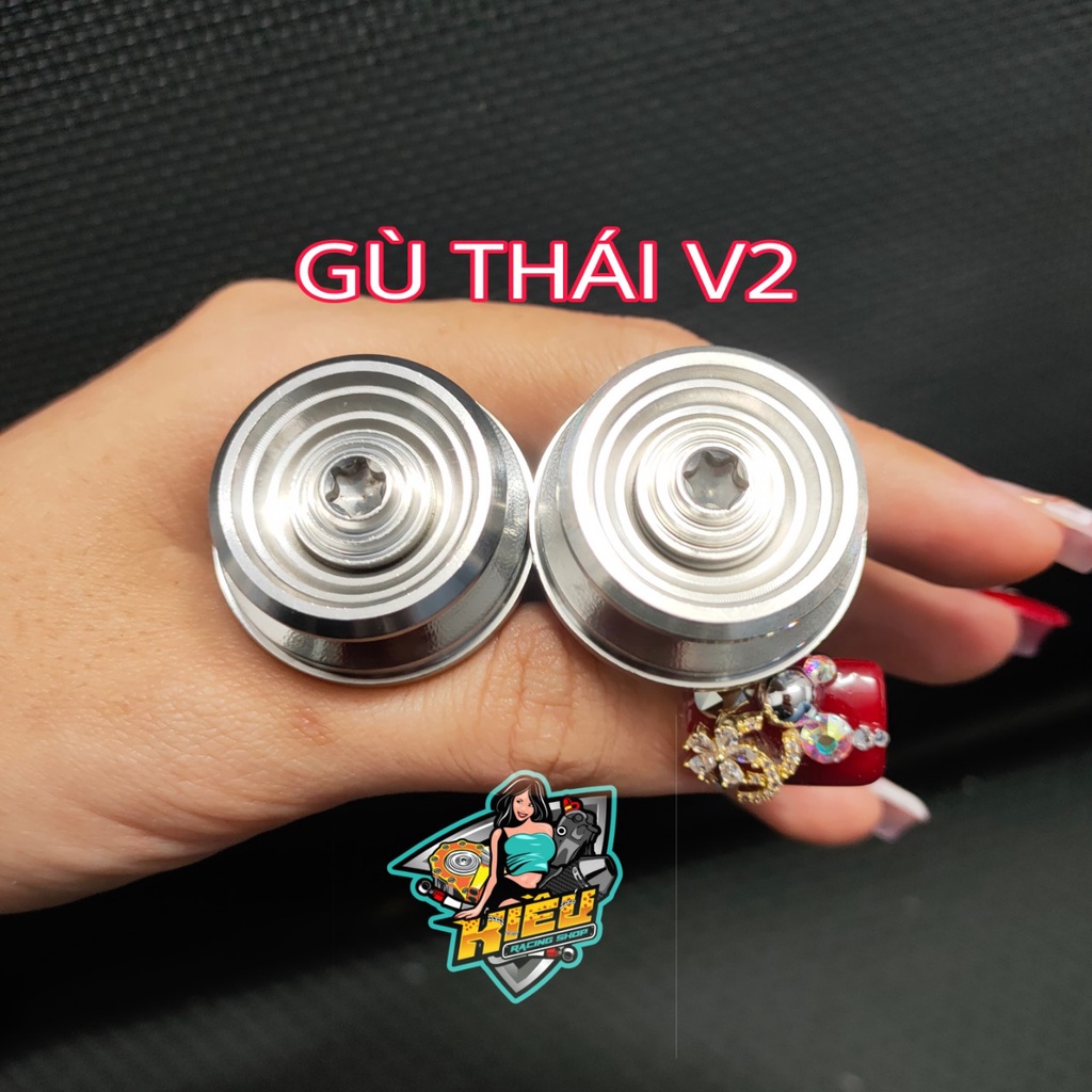 Mâm Lửa Trụ Thái - Nắp Nhớt Trụ Thái - Gù Thái Mẫu Mới 2022 Gắn Cho Ya - Honda