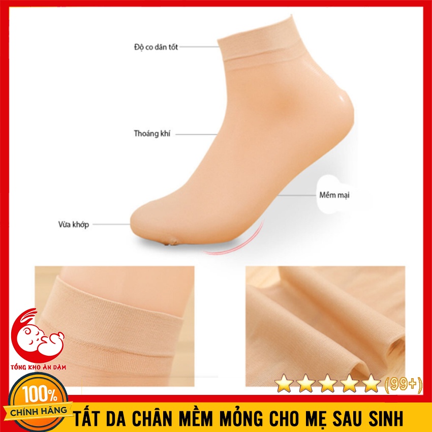 Tất Da Chân Cổ Ngắn Cho Mẹ Sau Sinh - SP000213
