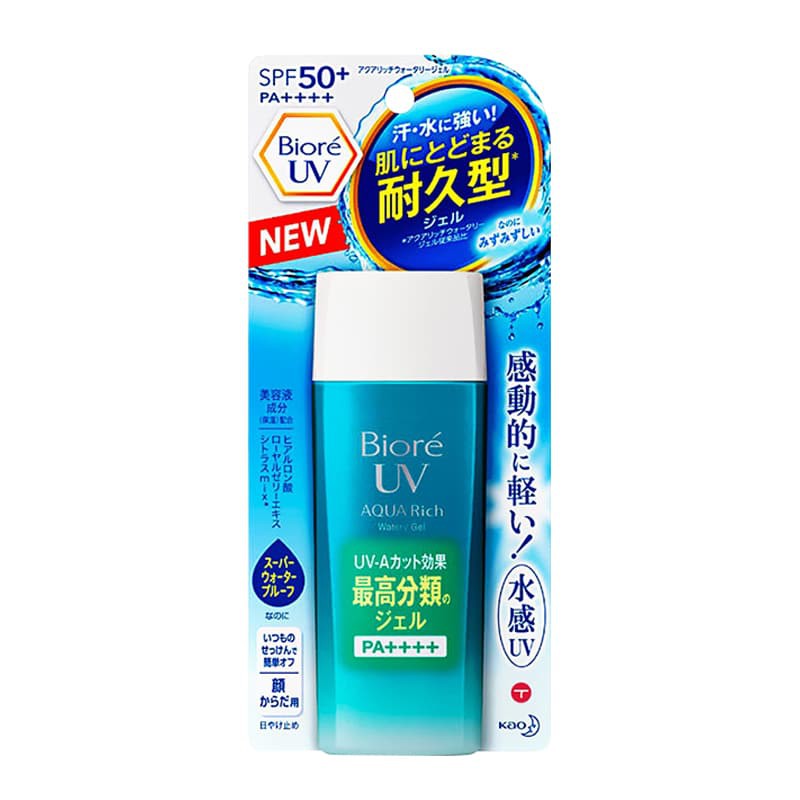 Gel Chống Nắng Công Nghệ Màng Nước Bioré UV Aqua Rich Water Gel SPF50 PA++++ 90ml