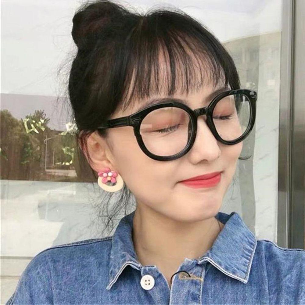 Kính VANES1 Gọng Tròn Chống Ánh Sáng Xanh Thời Trang Vintage Hàn Quốc