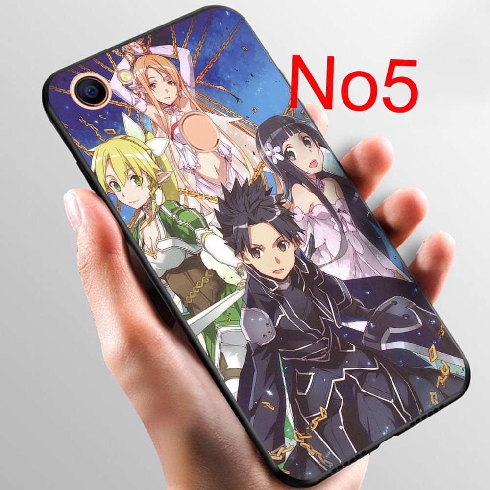 Ốp Lưng Sword Art Online Nhiều Mẫu Mã Cho Điện Thoại Xiaomi Redmi Poco X2 Note 9 9s Pro Max 9a 9c 47no