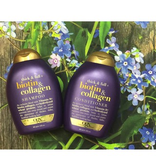 Bộ Dầu gội và dầu xả Biotin tím