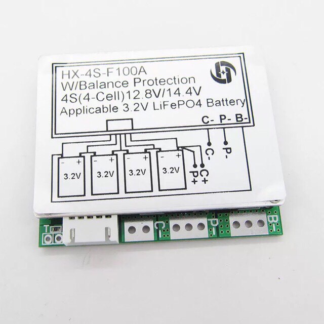 Mạch bảo vệ pin 3.2v HX-4s-F100a (Bản tiếng Anh)