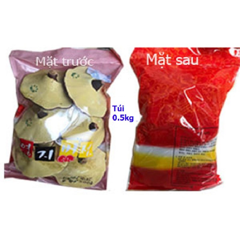 [ Trợ Giá ] Nấm Linh Chi Hàn Quốc, Túi 500g, Bụng Nấm Màu Vàng Thường, Giúp Thanh Nhiệt, Giải Độc Cơ Thể