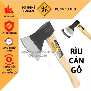 rìu cán gỗ tolsen hatchet (600g - 25253/ 800g - 25254  / 1000g - 25255/ 1250g - 25256 )