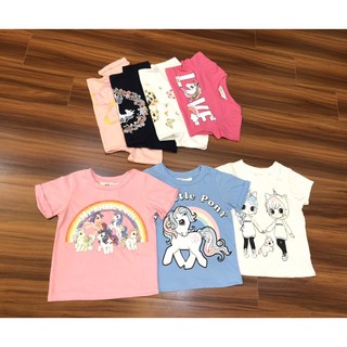 Áo cotton bé gái 2-10y