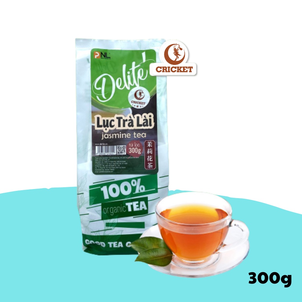 Lục Trà Lài túi lọc Delite (300g) với hương thơm và chất lượng tuyệt hảo - Nguyên liệu pha trà sữa