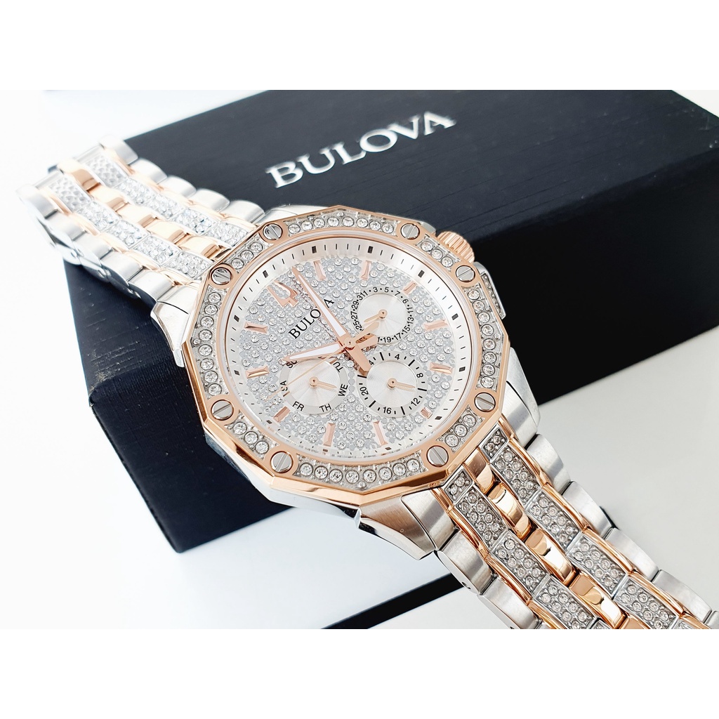 Đồng hồ nam Bulova Crystal 98C133 chính hãng tại 1959watchluxury