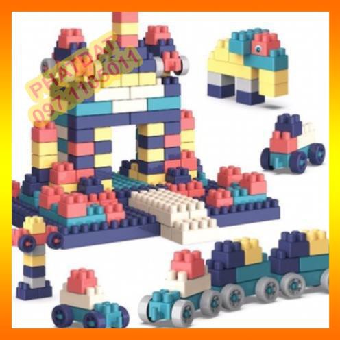 Bộ lắp ráp Lego giá rẻ 💝Freeship💝Lego mobile Xếp Hình Nhật Bản, Lego city Hộp 520 Chi Tiết Cho Bé