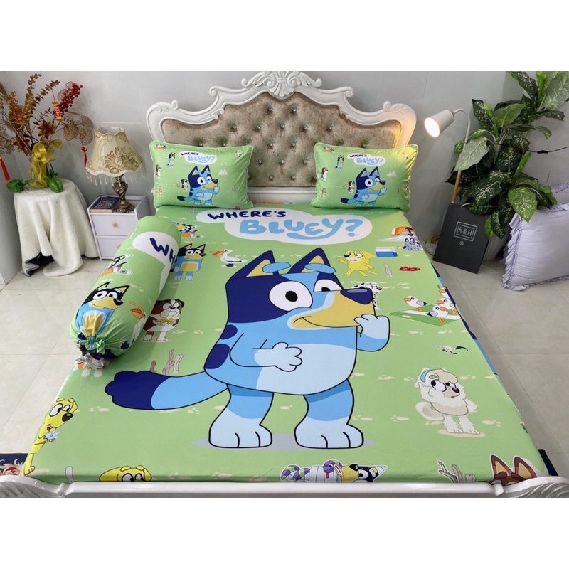 Ga gối thun lạnh 5D cao cấp mẫu bé