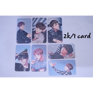 (Có sẵn) card fanart lẻ thành viên BTS