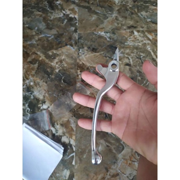 Tay thắng exciter 2009 và sirius Jupiter  xi inox mạ crôm