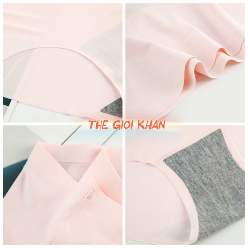 Quần Lót Nữ Đúc Su không đường may thun lạnh có size XXL  kháng khuẩn co dãn full size