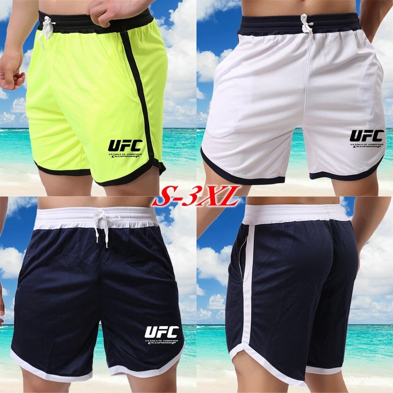 Quần Short Nam In Logo Ufc Thời Trang Năng Động