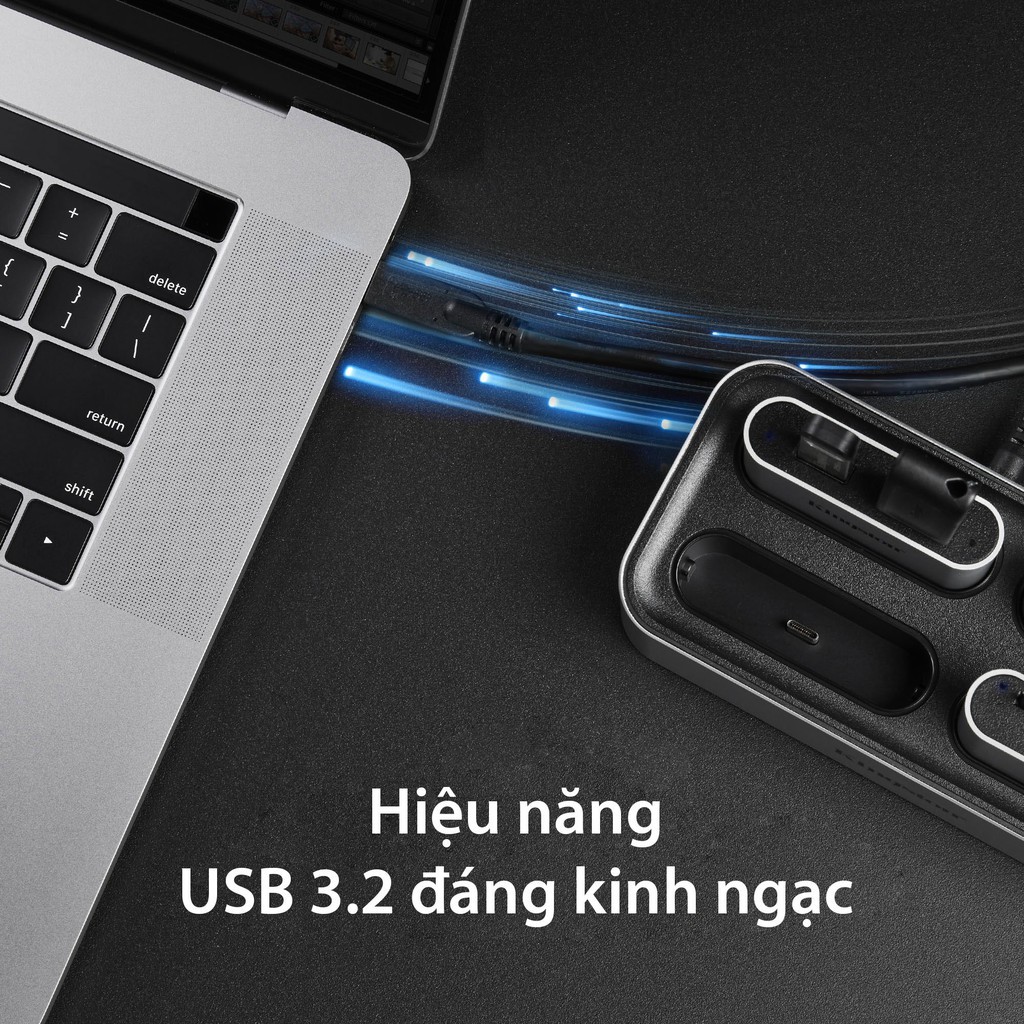 Đầu đọc Kingston Wordflow SD Reader USB 3.2 Thế hệ 1 WFS-SD