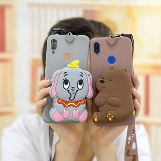 Ốp lưng Apple iPhone 11 XS XR XS Max iP7 11 Pro Max Case Ví chống sốc Vỏ điện thoại dễ thương