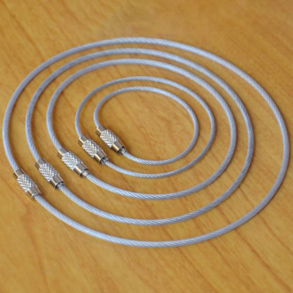 1 móc khóa edc bằng thép không gỉ