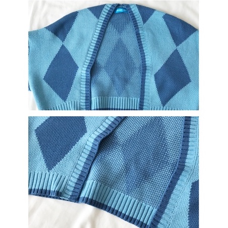 Áo khoác cardigan dài tay họa tiết sọc caro phong cách mới 46140
