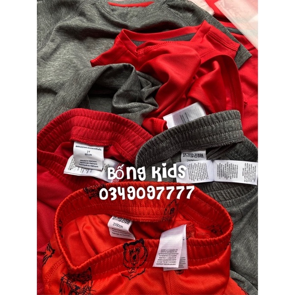 Bộ Hè Bé Trai Vải Thông Hơi Spotted