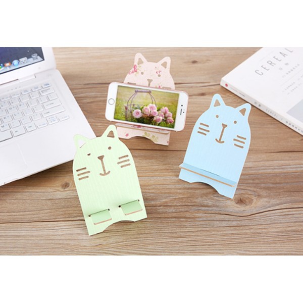 Giá đỡ điện thoại gỗ ép hoạt hình | BigBuy360 - bigbuy360.vn