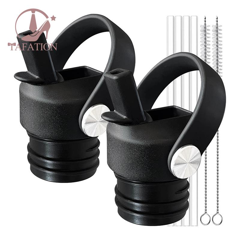 Nắp Ống Hút Có Tay Cầm Linh Hoạt Thay Thế Cho Bình Hydro 18 21 24 Oz