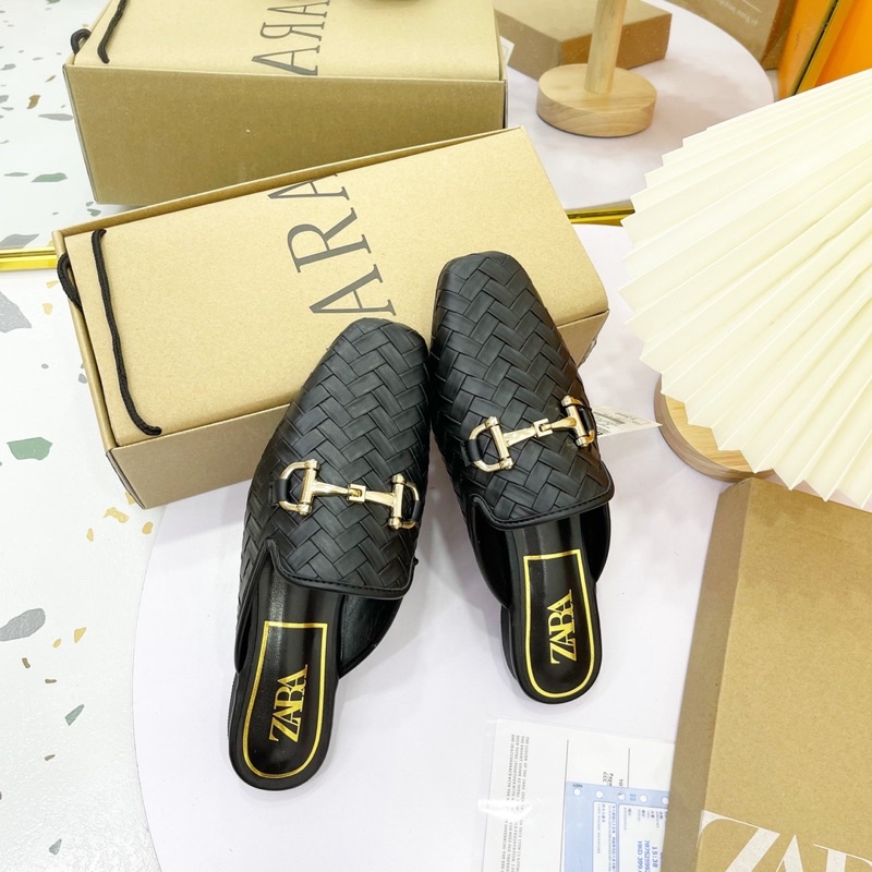 Sục zara giọ đan khoá ngang xuất dư fullbox
