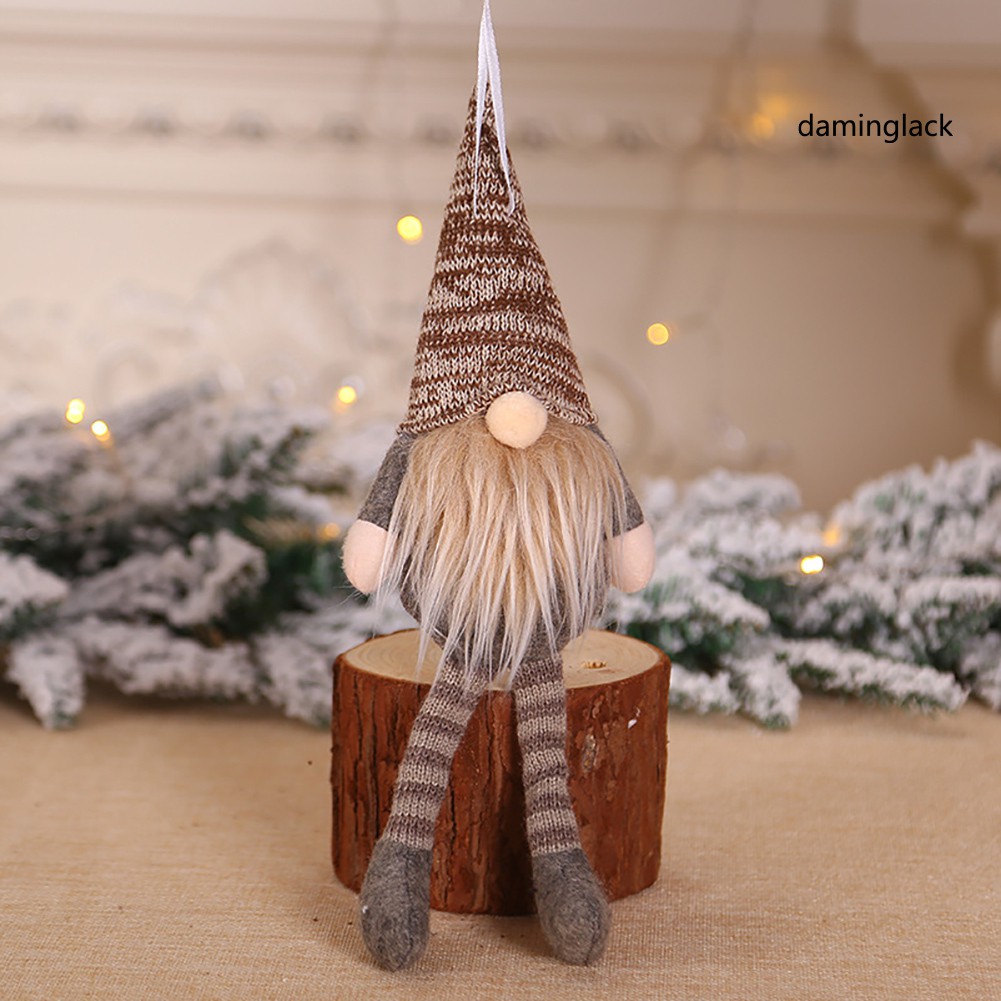 Búp bê treo trang trí cây thông noel hình ông già noel đáng yêu dành cho Giáng Sinh