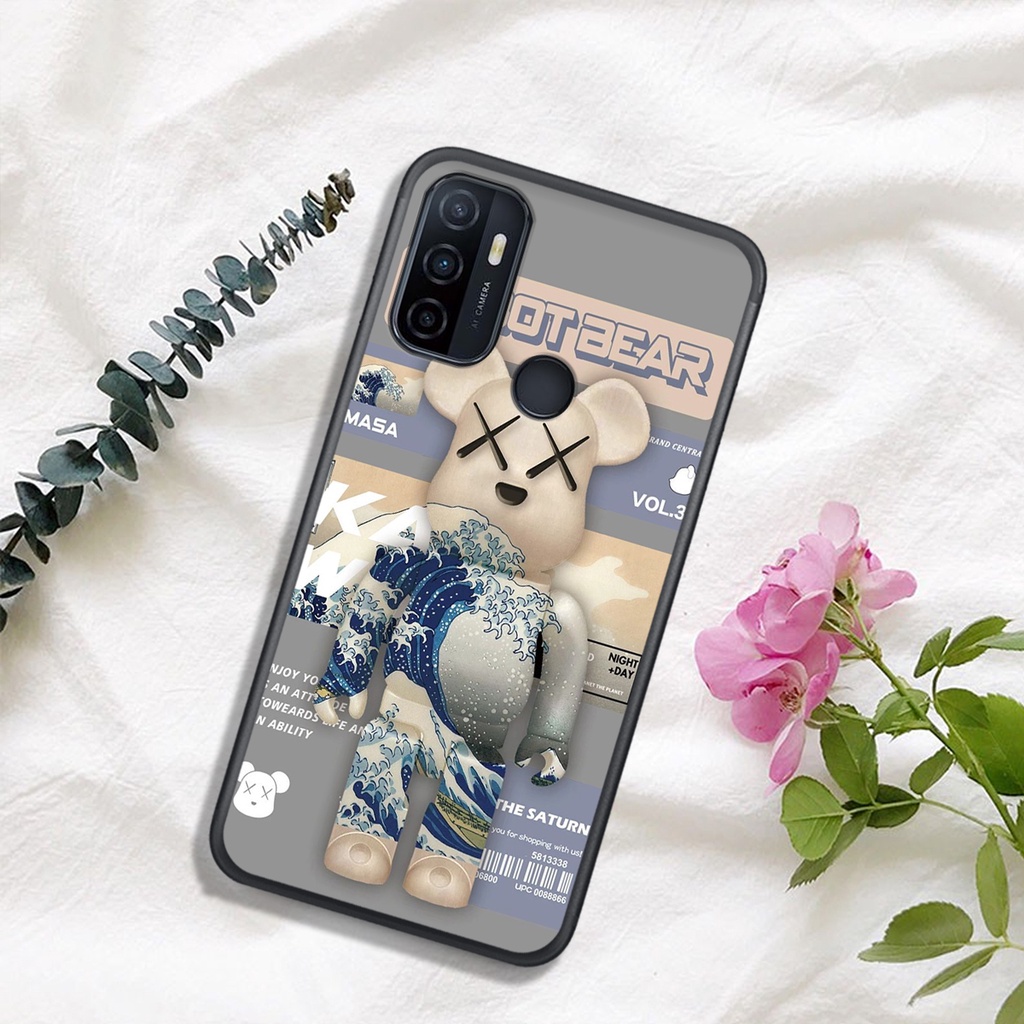 [HOT]ỐP OPPO OPPO A52 - A92 - A53 - A15  , In Hình Gấu Robot họa tiết L-V màu sắc cực đẹp.