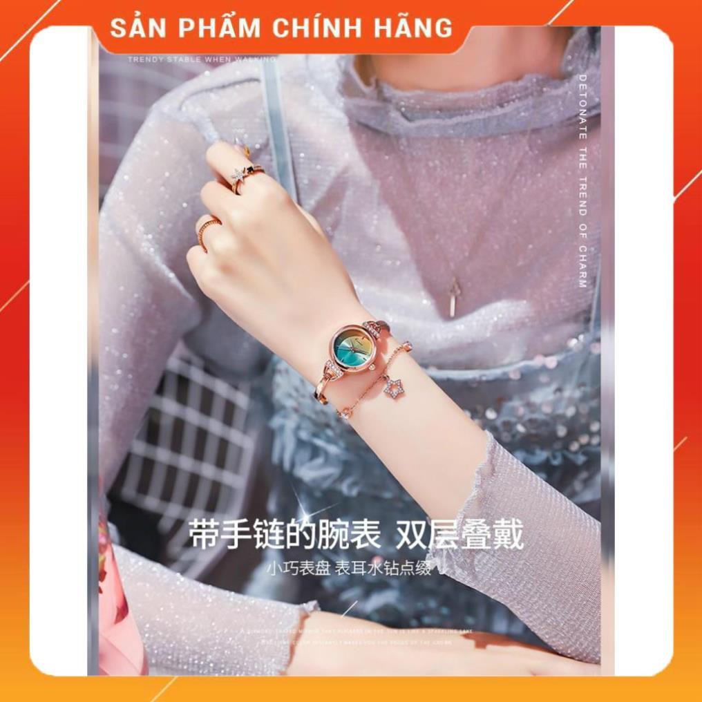 Hàng Cao Cấp -  Đồng hồ nữ Kimio K6400 kèm lắc tay siêu xinh- Hàng Nhật chính hãng🎌🎌🎌 - lỗi 1 đổi 1 | BigBuy360 - bigbuy360.vn