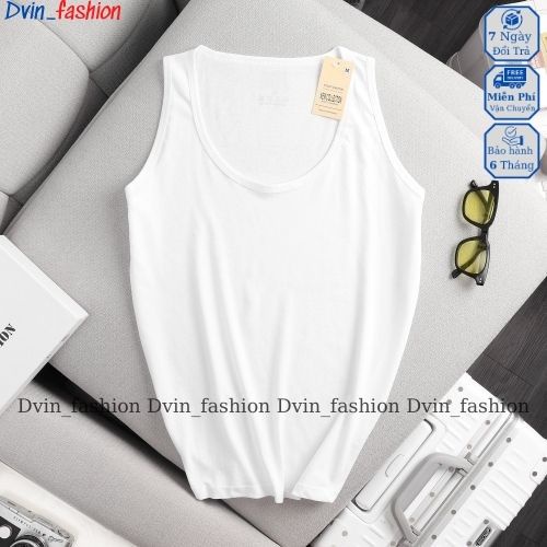 Áo thun ba lỗ nam tanktop chuẩn gym mặc nhà dạo phố - Áo thun trơn nhiều màu - Thun cotton thoáng mát  Dvin_fashion