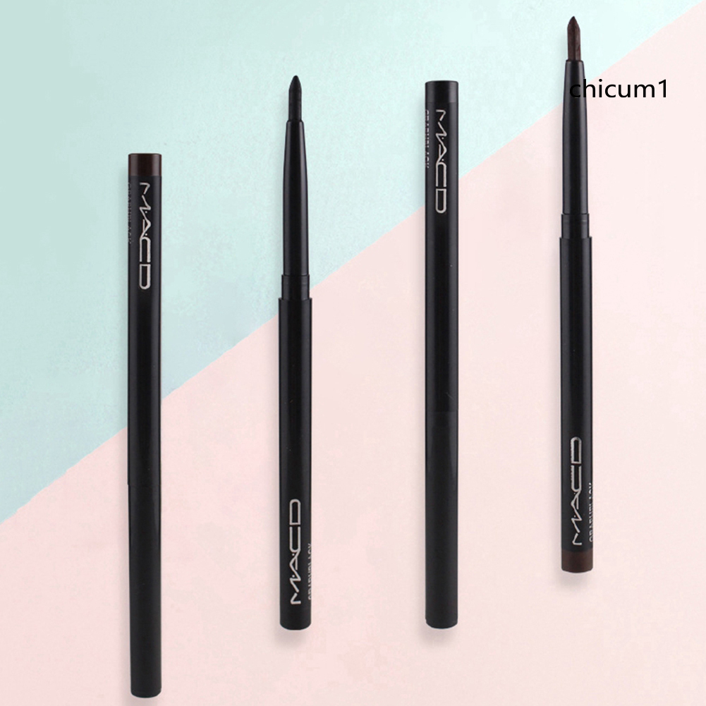 Bút Kẻ Mắt Kiêm Kẻ Lông Mày Hai Đầu Vặn Tự Động Không Nhòe Lâu Trôi