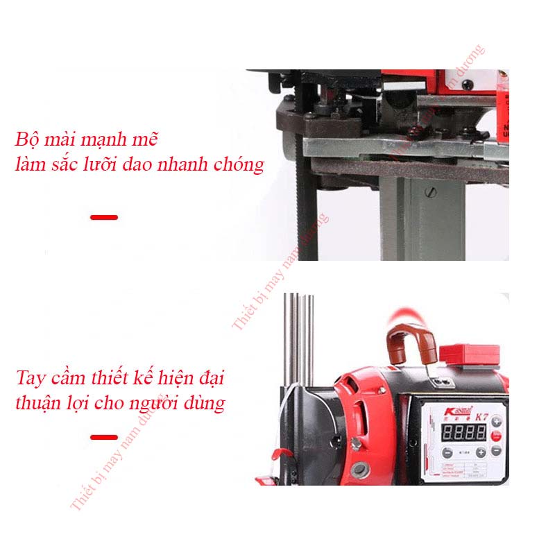 Máy Cắt Vải Đứng điện tử &gt; Cầm Tay KASIMAN 8 Inch k7 1600W  &gt; may cắt vải công nghiệp