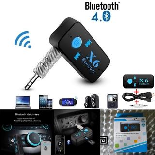 Đầu Đọc Thẻ Nhớ X6 Bluetooth 4.0 Không Dây 3 Trong 1 Cổng 3.5mm