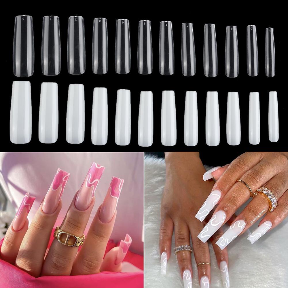 Set 120 Móng Tay Giả 12 Kích Cỡ Ốp