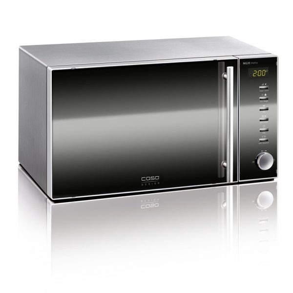 Lò vi sóng kèm nướng đa năng Caso MG20 Ceramic 2in1 dung tích 20L, nhập Đức chính hãng