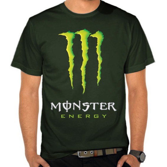 Áo Thun In Hình Logo Monster Energy (Nm1F4)